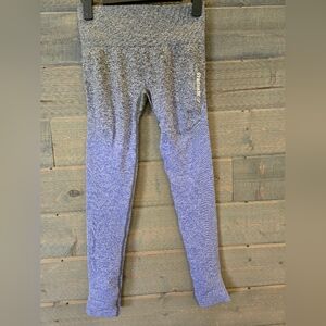 GYMSHARK Adapt Ombre Seamless Leggings - Gray Indigo - Size XS